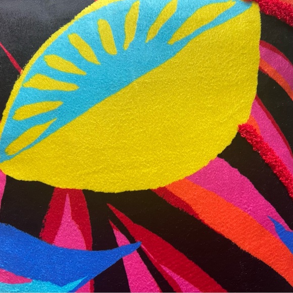 TABITHA BROWN For Target NEW Decorative Pillow 14 x 20 Lemon Multicolor - Picture 3 of 6